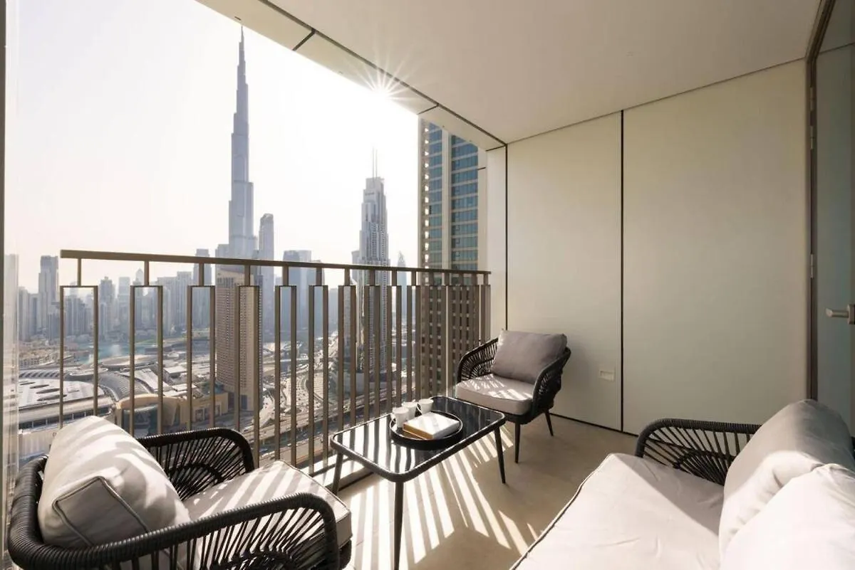 Apartment Amazing 3Bedroom With Fountains & Burj Khalifa Views High Floor In Downtown Views II Dubai