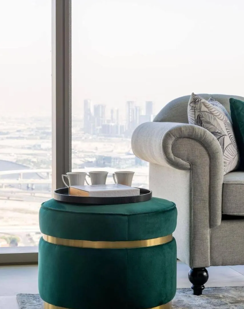 Amazing 3Bedroom With Fountains & Burj Khalifa Views High Floor In Downtown Views II Dubai 0*,